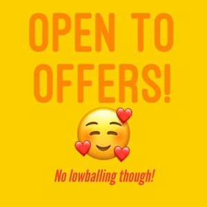 Open to offers!....no lowballing though!